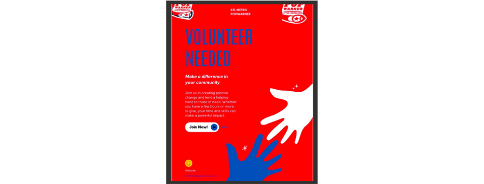 Volunteers Needed