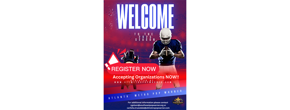 Register  your Organization or Team Today!